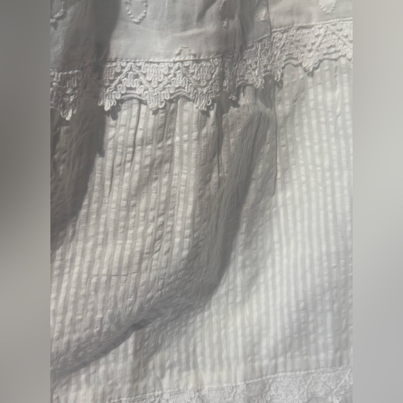 NWT Ananta Elegant White Maxi Boutique Dress Size Large/Extra Large - Picture 7 of 9